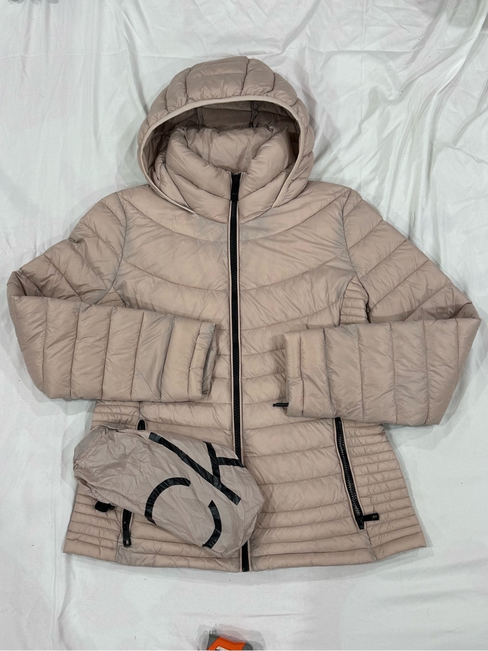 Calvin Klein Zipper Puffer